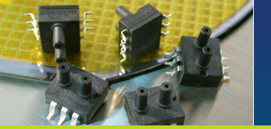 SLP35 Series Compensated Amplified Small Dual Port Differential Pressure Sensor ( SMT Version )