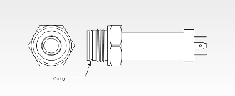 SST88 Series Pressure Transmitter Mechanical Outline Drawing